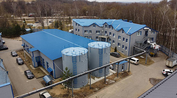 Сборные резервуары, V=250 м3 (г. Клин, Московская область)