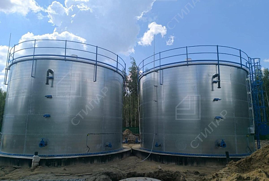 Сборные резервуары, V=326 м3 (г. Казань)